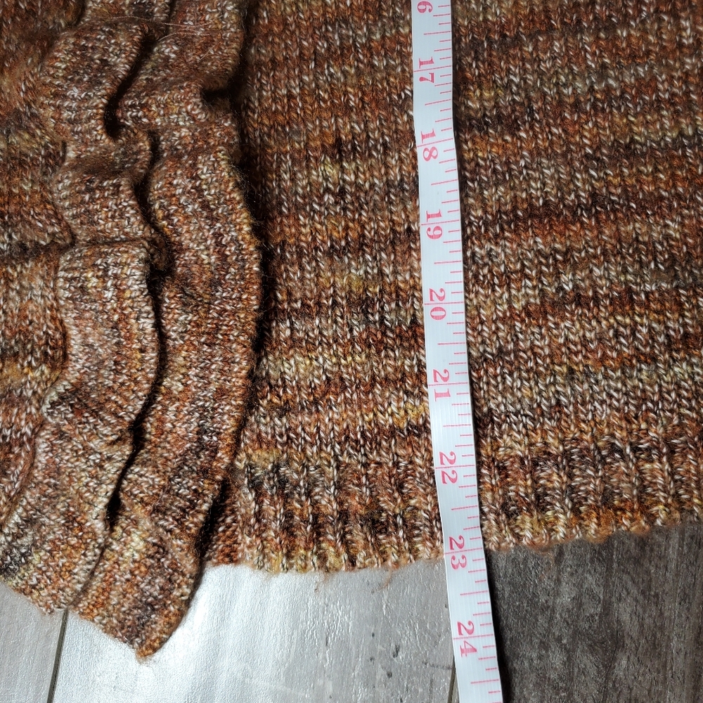 Ruby Rd. Brown Rust Women's Ruffle Button Front C… - image 7